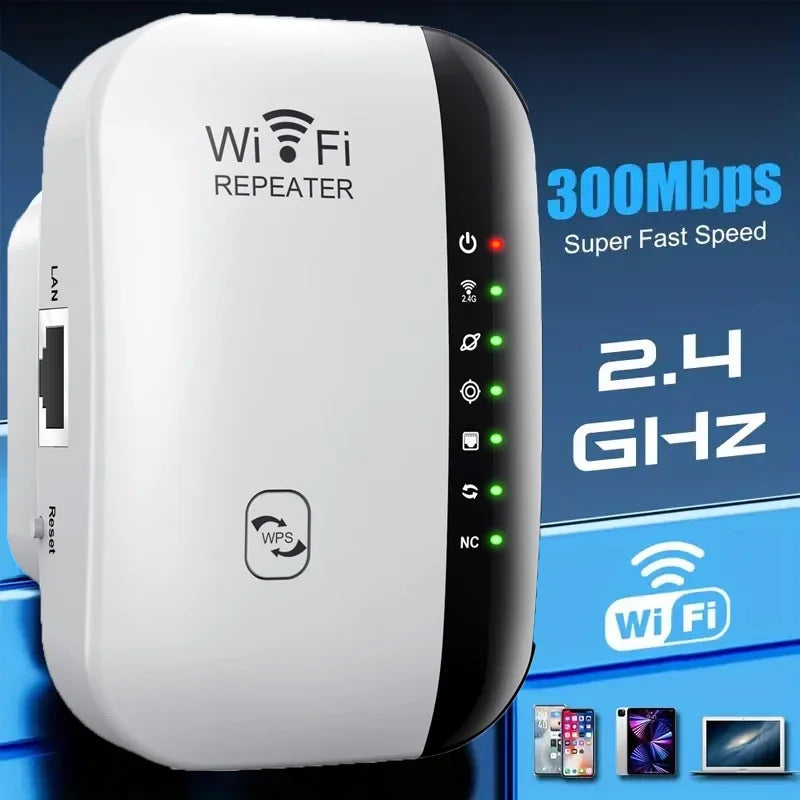 ICANING 300Mbps WiFi Repeater & Router
