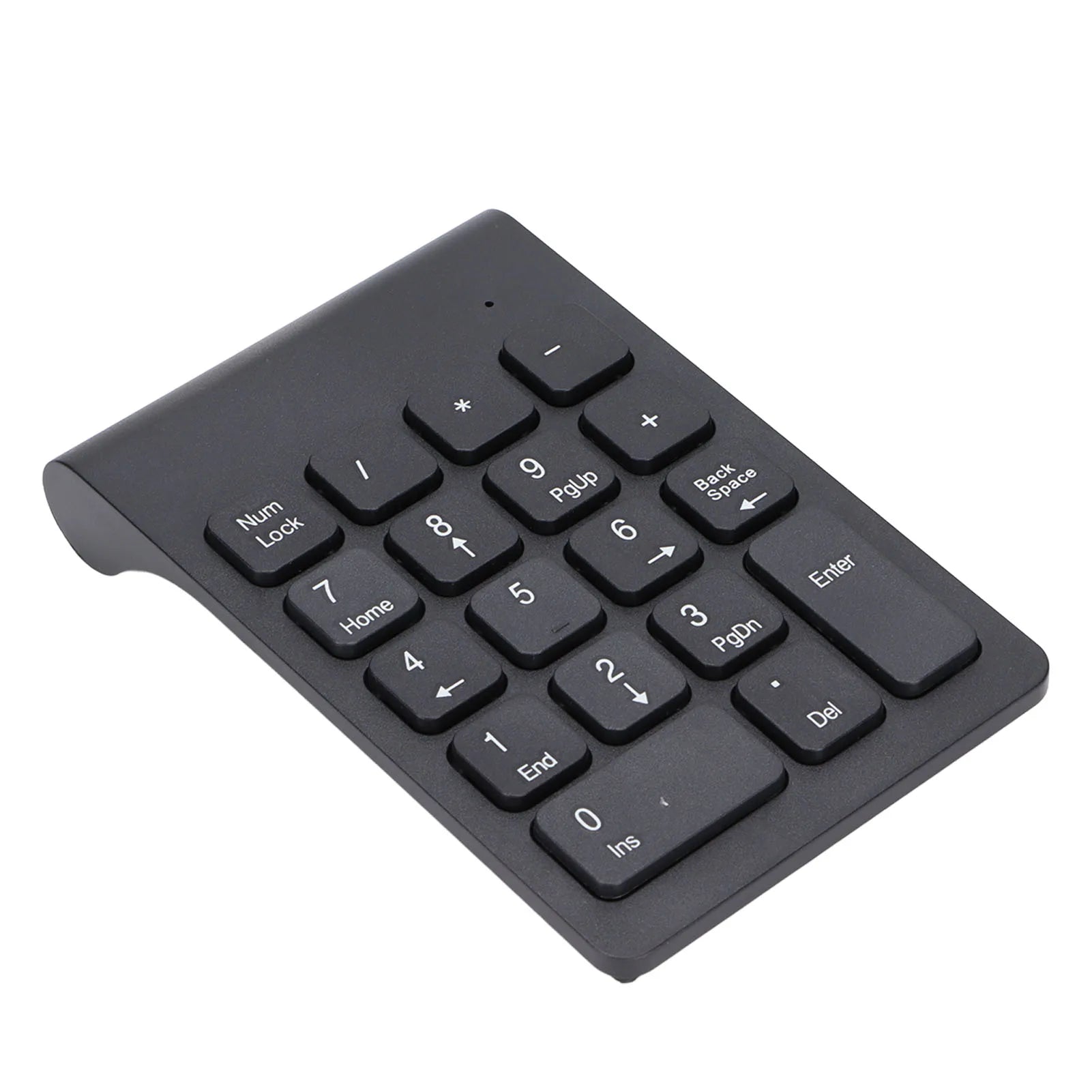 2.4G Wireless Number Pad Mouse Combo 18 Keys Numeric Keypad Digital Keyboard 1200 DPI Sensitive Mouse for Office PC Laptop