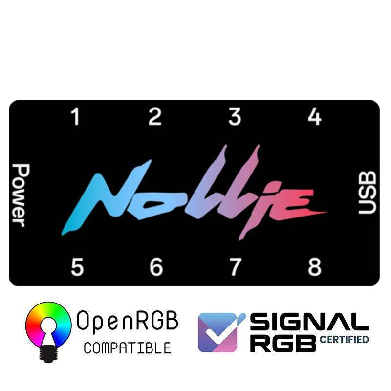 5V 3PIN ARGB Controller 8 Way 16 Way Addressable ARGB Splitter Support SignalRGB OpenRGB SATA Power for Motherboard Interface