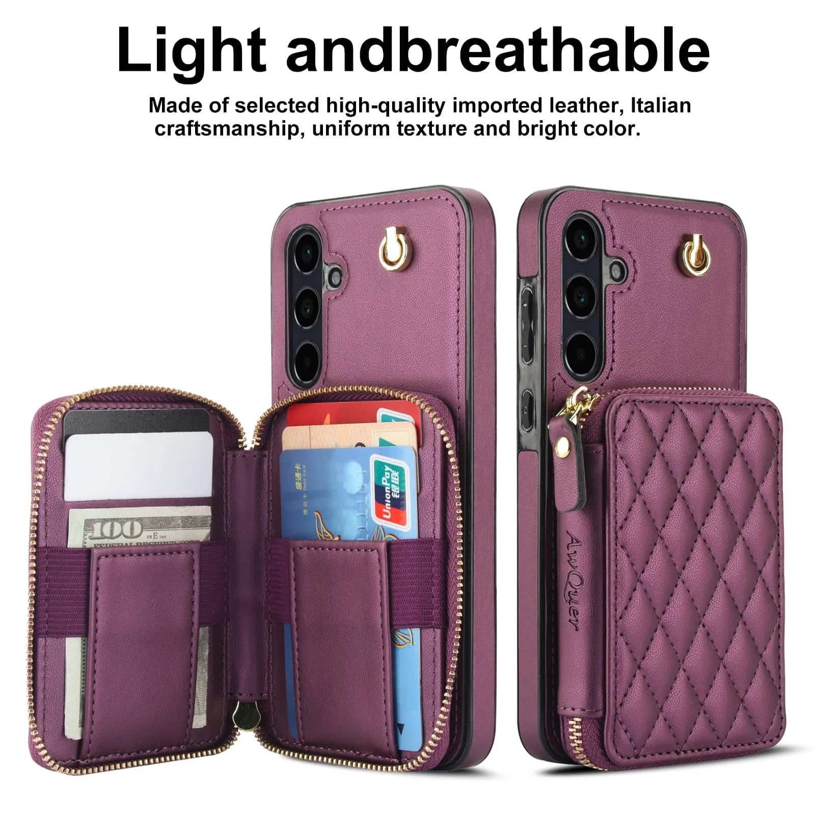 Crossbody Wallet Case for Samsung Galaxy A56 A36 A16 A55 A35 A15 A54 A14 A73 A53 A13, RFID Blocking Handbag Purse Flip Cover