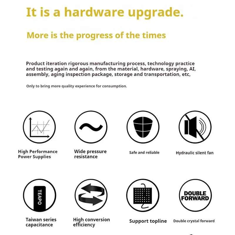 Power train Blade power supply brand new rated power 300W/400W/500W/600W/700W computer host power supply