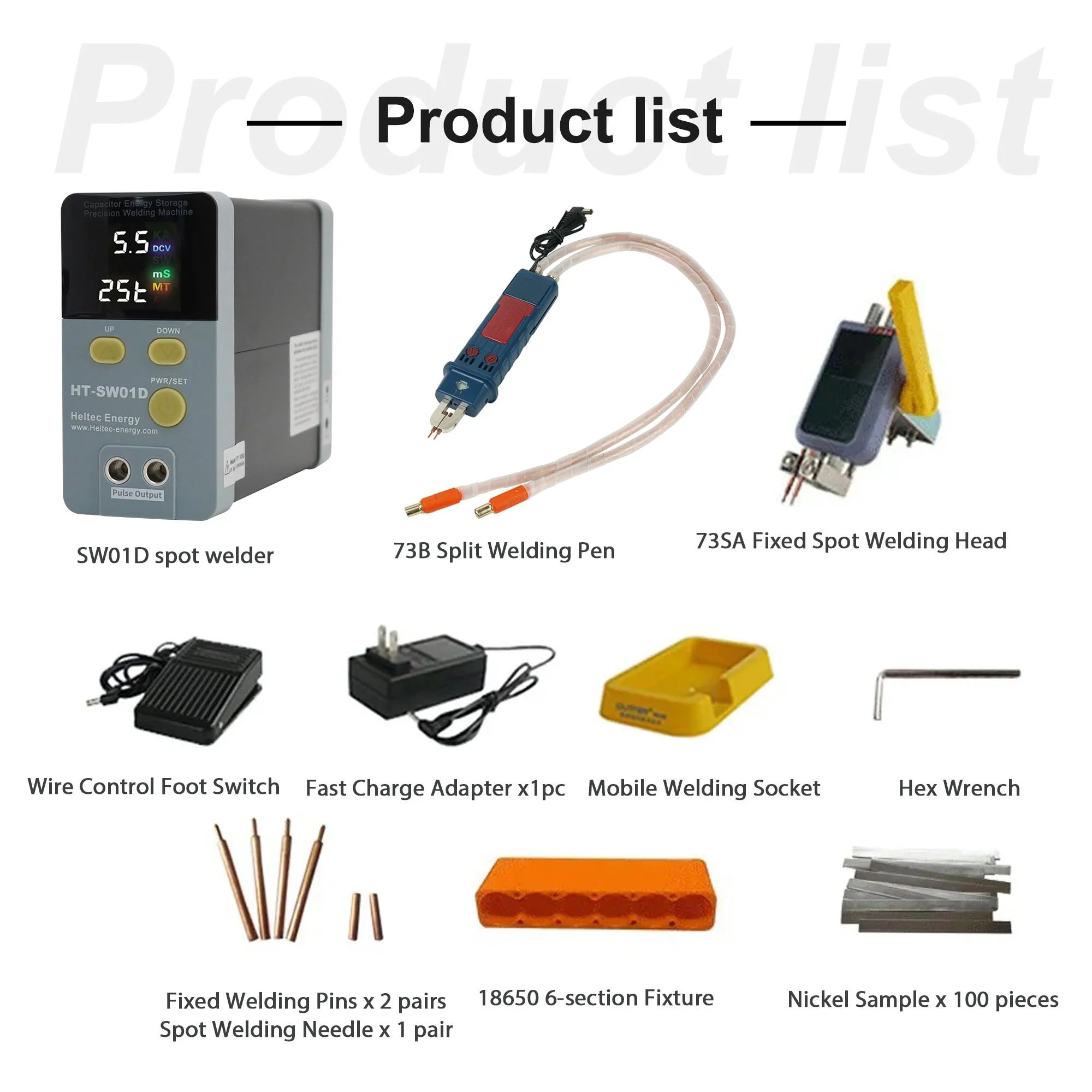 Energy Storage Capacitor Spot Welding Machine 11.6KW 14.5KW 21KW 42KW Battery Welder Spot Welder Pure Nickel Welding