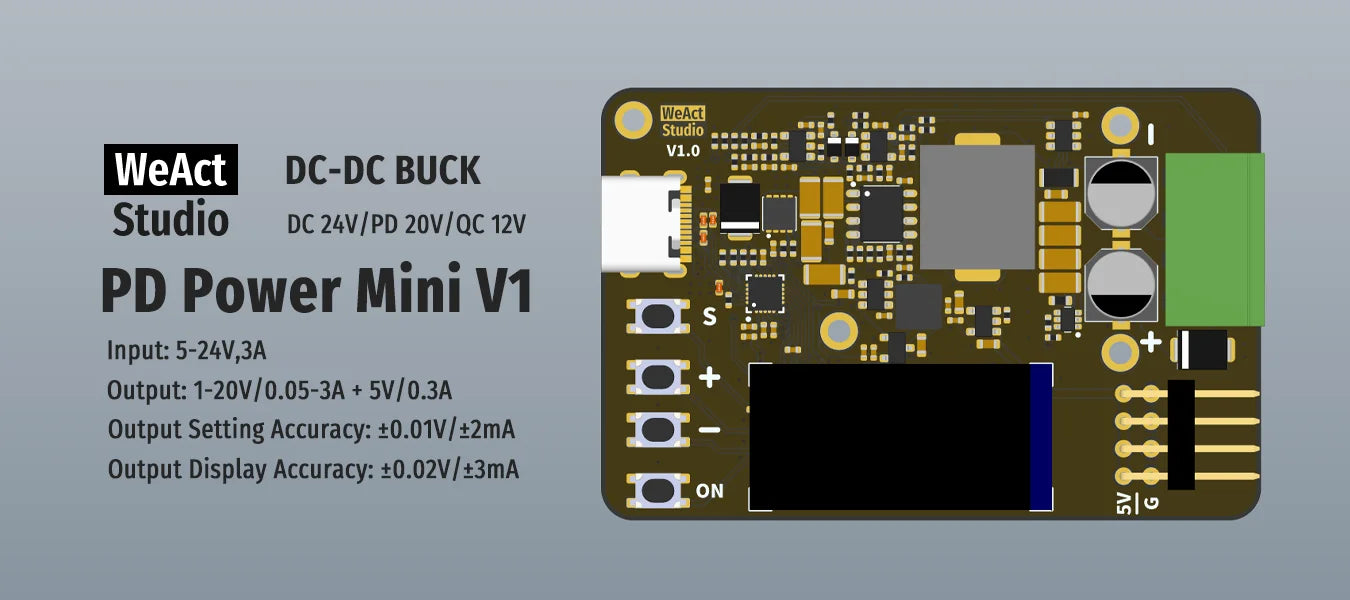 Mini DC Power Supply Lab Power Supply Adjustable 20V 3A Switching power supply Portable Digital Bench Power Supply ﻿