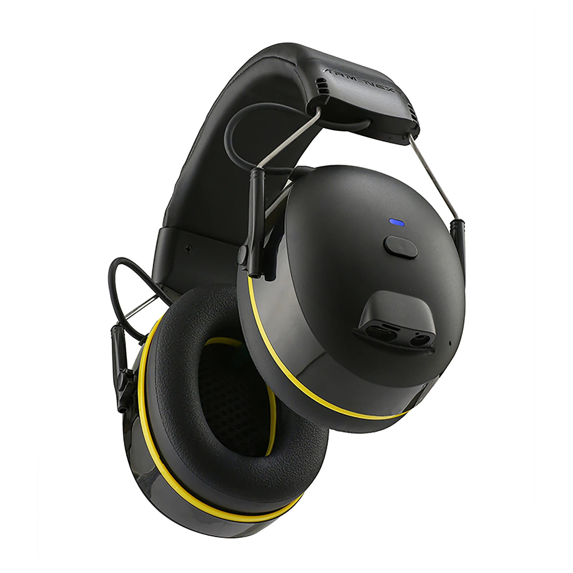 30dB SNR Hearing Protection Headphones with Bluetooth Rechargeable Noise Reduction Safety Ear Muffs Wireless Hearing Protector