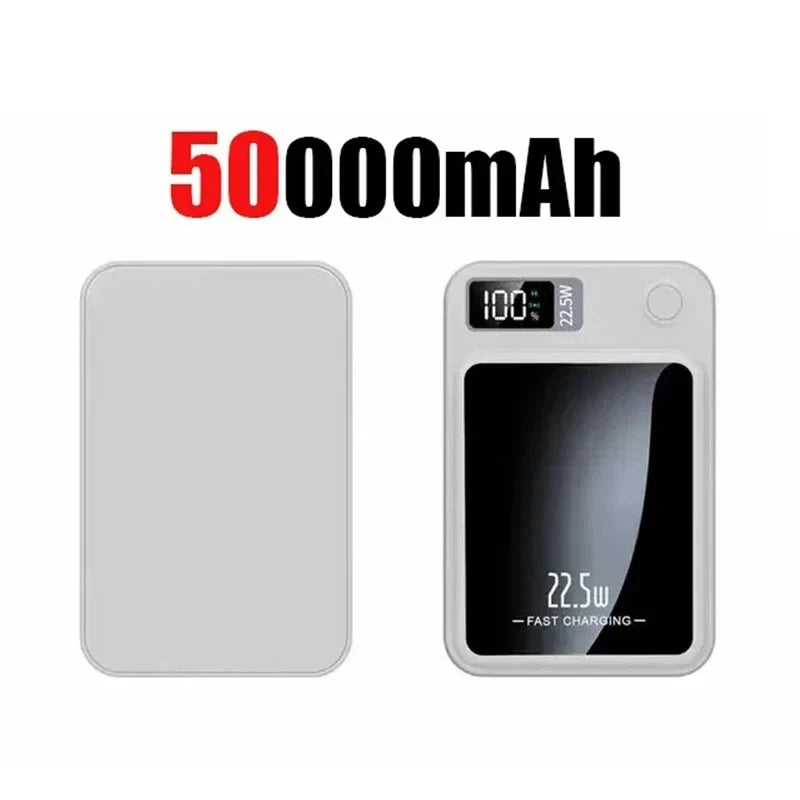 Magnetic Wireless Power Bank 200000mAh 22.5W Fast Charging External Battery Charger For Huawei Samsung iPhone PD 20W Powerbank