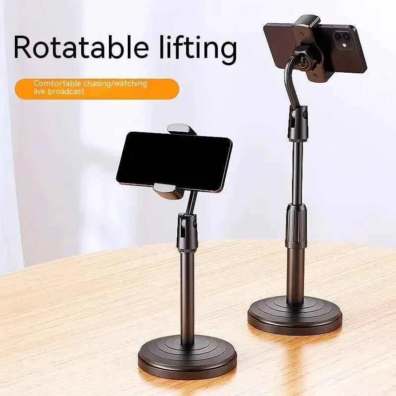 360° Rotatable Anti-Slip Base Desktop Holder Foldable Adjustable Mobile Phone Bracket Phone Video Live For iPhone Samsung Xiaomi