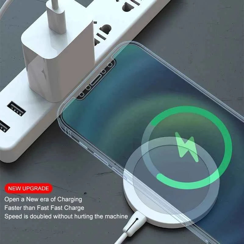 30W Magnetic Chargers Type C Fast Wireless Charger Pad Stand For Magsafe IPhone 17 16 15 14 13 12 Pro Max PD Phone Charging Dock