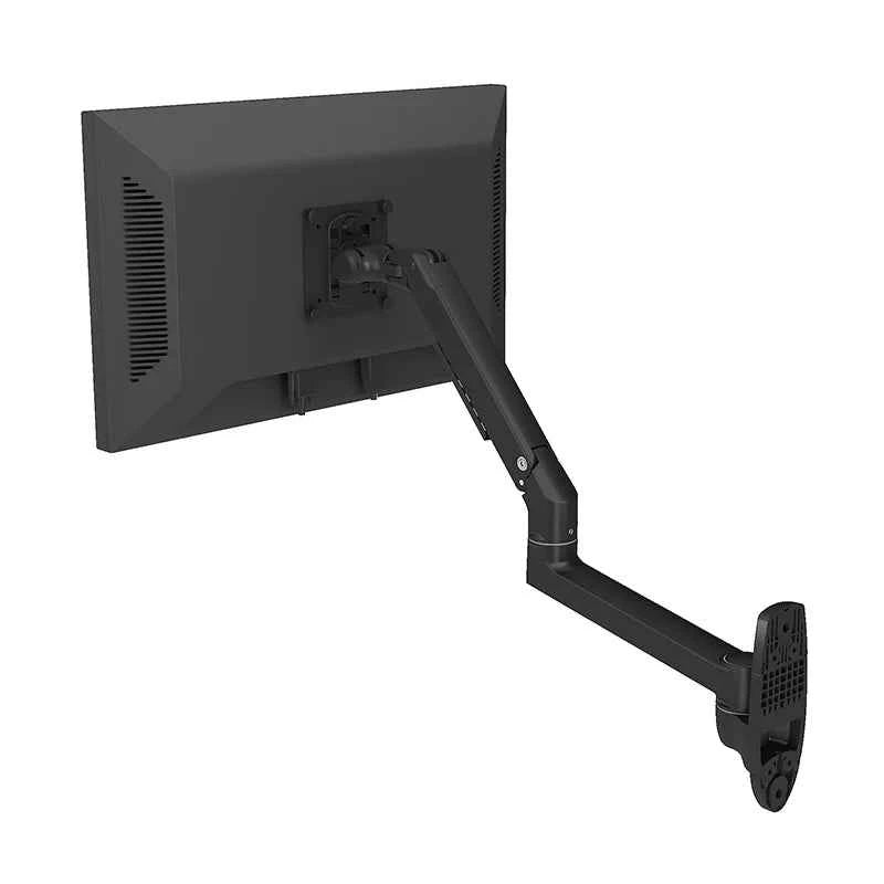 V62W  Wall Mount Aluminum Mechanical Spring Arm Monitor Holder Full Motion LCD LED Monitor Mount Arm Monitor Support