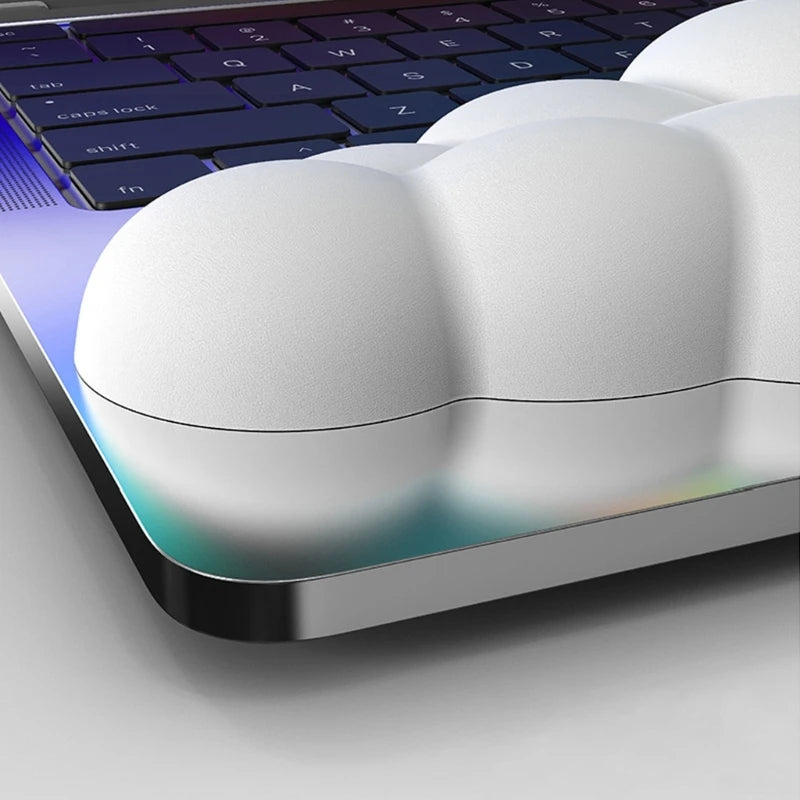 Cloud Shape Mouse Wrist Rest Pad PU Soft Hand Cushion Moves Anti-Slip Rubber Base With Wrist for Keyboard Mouse Drop Shipping
