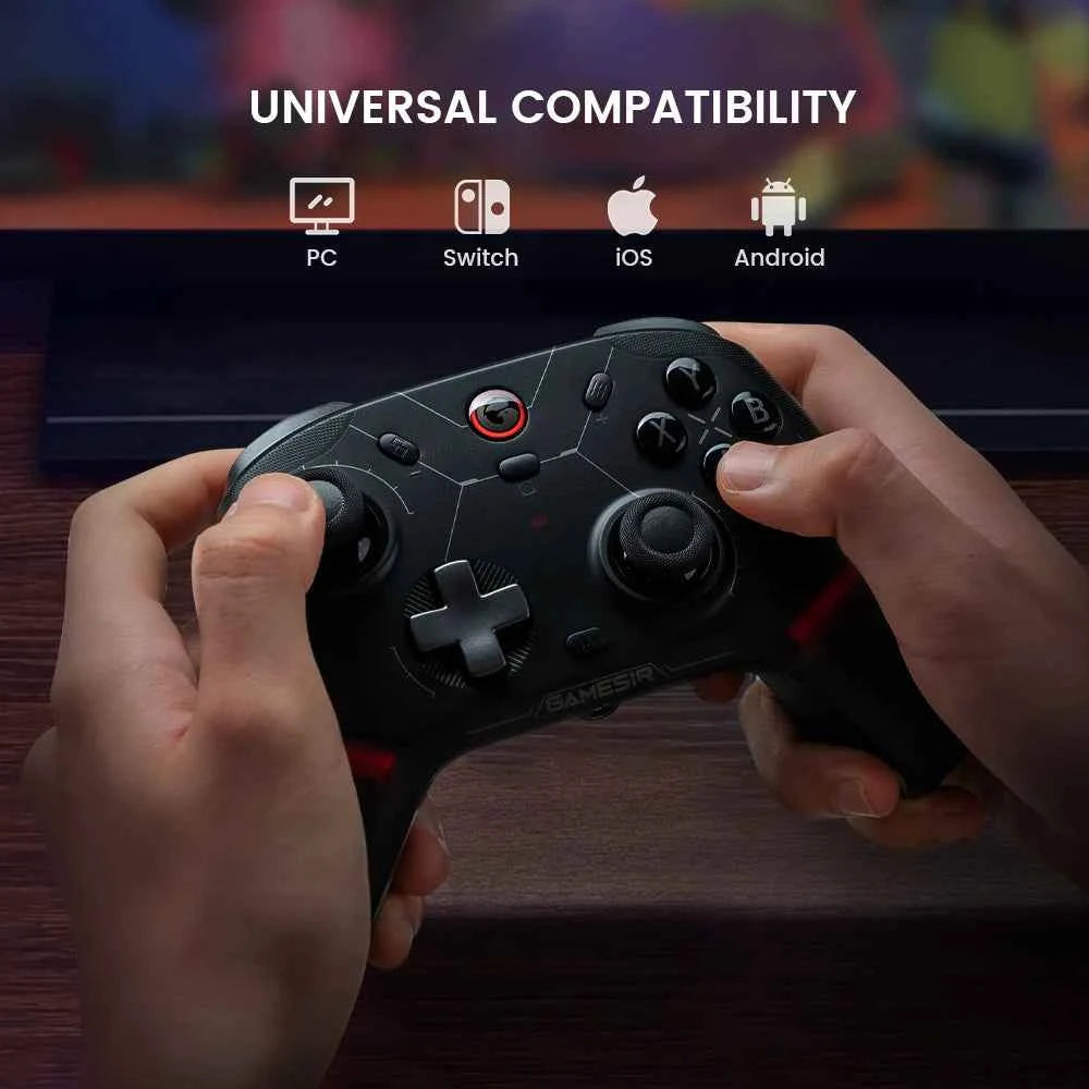 GameSir Cyclone 2 Wireless Controller for Nintendo Switch 2 / iPhone / Android, Bluetooth Gamepad with Hall Effect Triggers