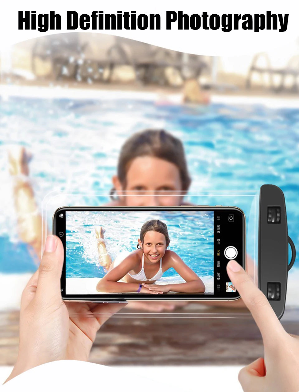 Waterproof Phone Case Swimming Bag Universal Underwater Protect Pouch Cover For iPhone 11 12 13 14 15 16 17 Pro Max Air