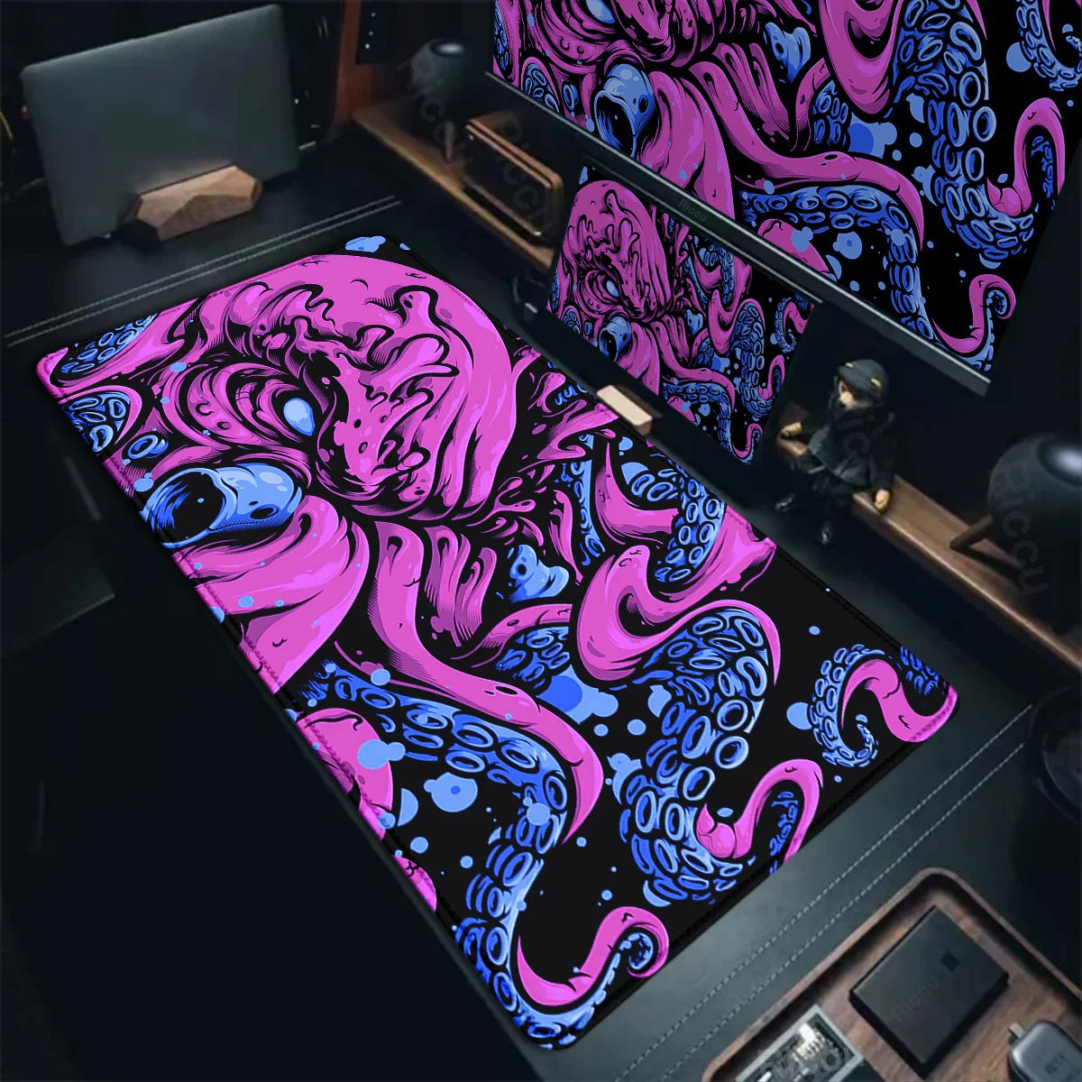 Octopus Monster Mouse Pad Large Size Gamer Keyboard Desk Mats Computer Table Gaming Mat XXL Extended Mausepad Office Accessories