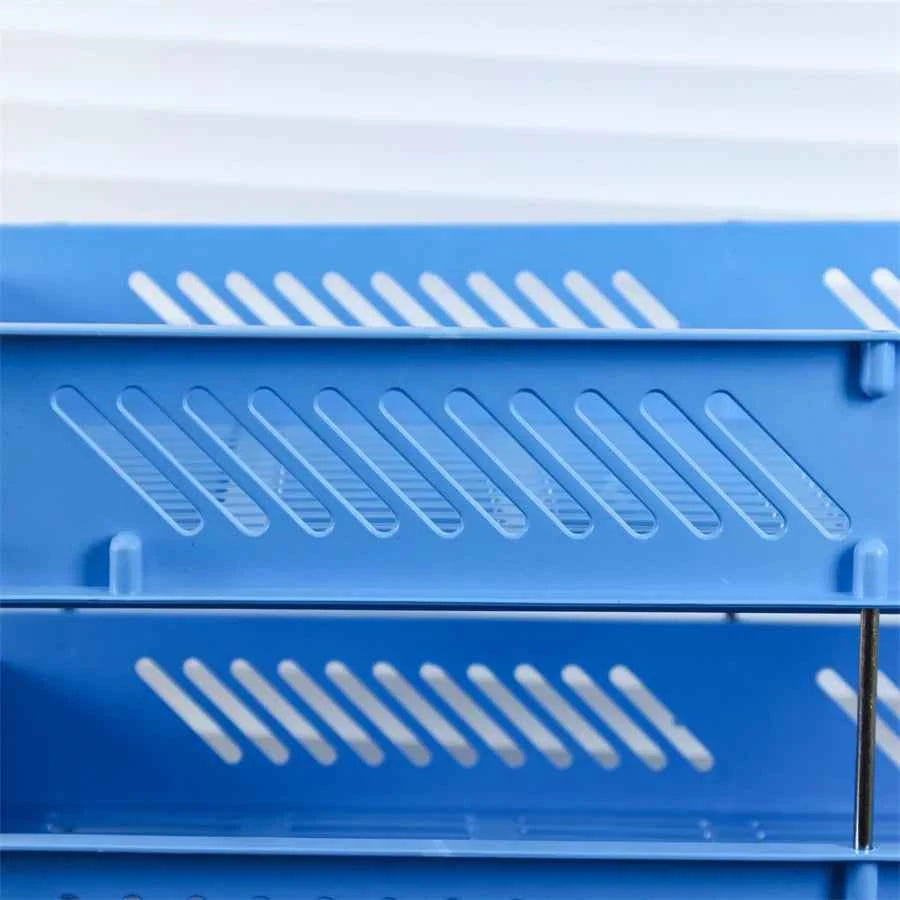 Four-Layer File Tray with Hollow File Compartments, Detachable Storage Rack, File Frame for Organizing Documents, Multi-Layer and Thickened
