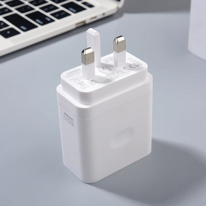 OPPO Original 100W Charger Supervooc Fast Charging Power Adapter For OPPO Find X9 X8 Ultra X7 X6 Pro Reno 13 12 11 Pro+ K12 K11X