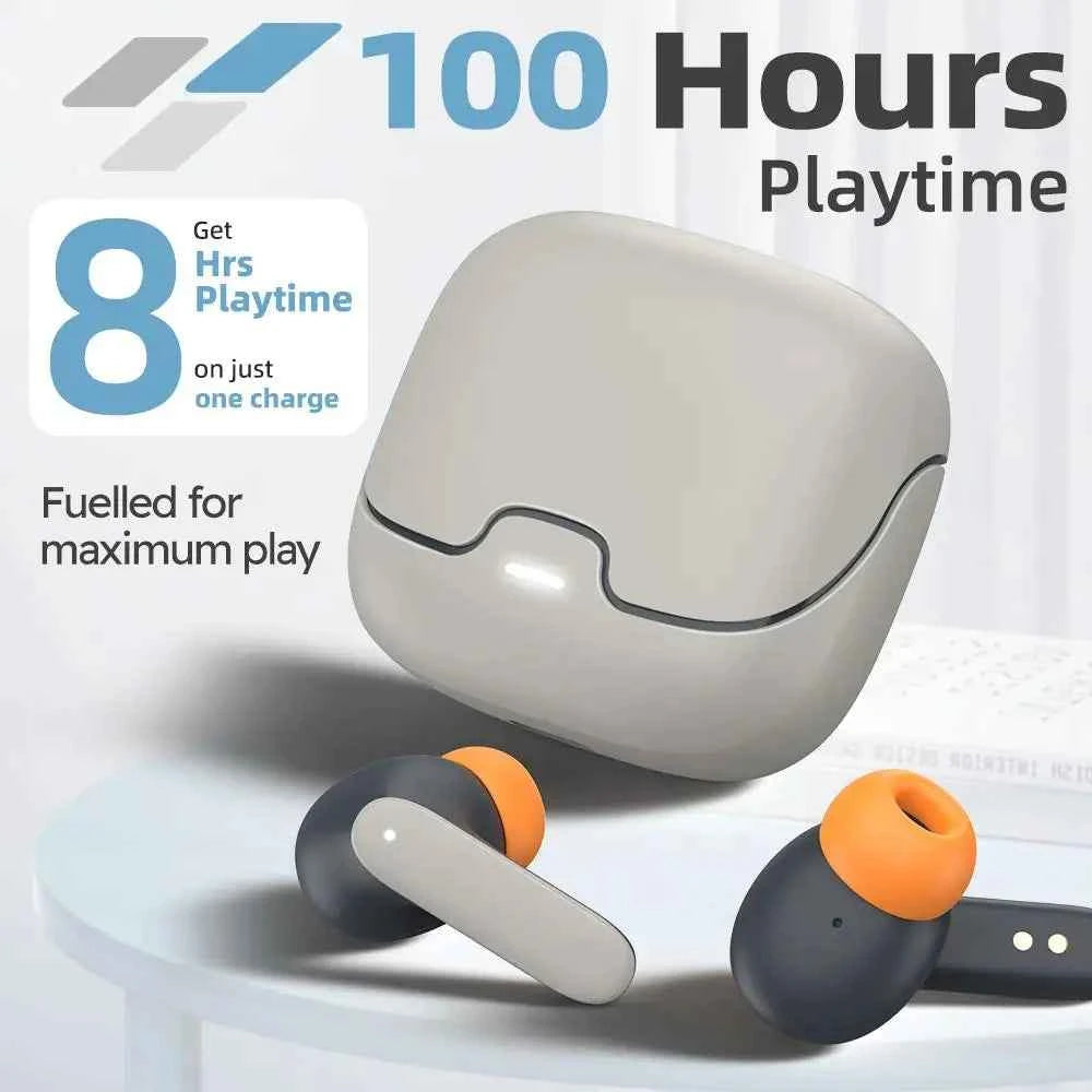 5.4 Bluetooth TWS Wireless Bluetooth Earphones Ultra-low Latency Dual Microphone ENC Noise Cancelling in Ear Bluetooth Earphones