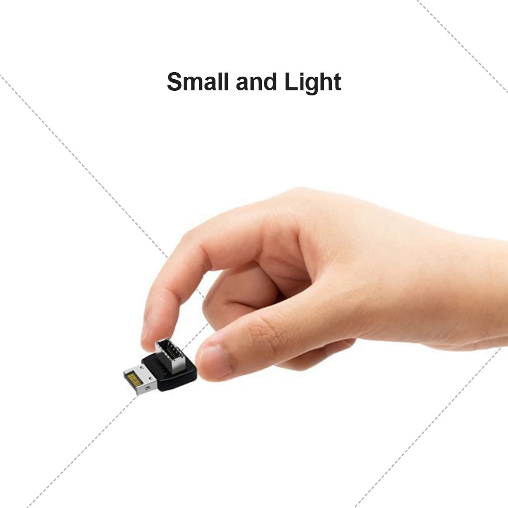 Motherboard USB C 3.1 Front Panel Adapter 90 Degree Angled Type E Male To Female Internal Connector for Asus Desktop Computer