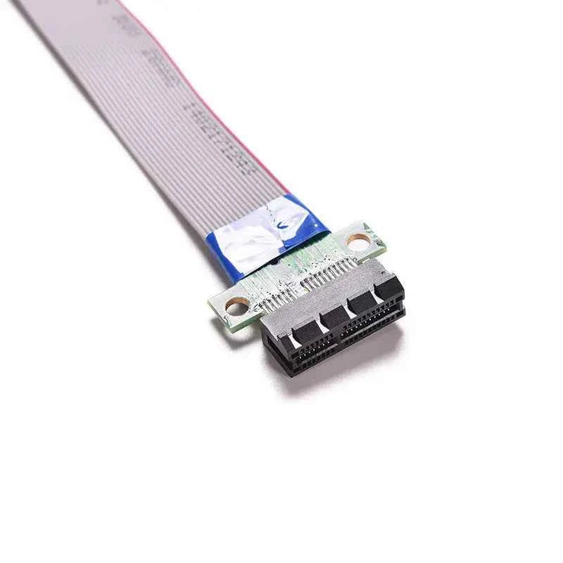New arrive PCI Express Flex Relocate Cable PCI-E 1X to 1x Slot Riser Card Extender Extension Ribbon for Bitcoin Miner