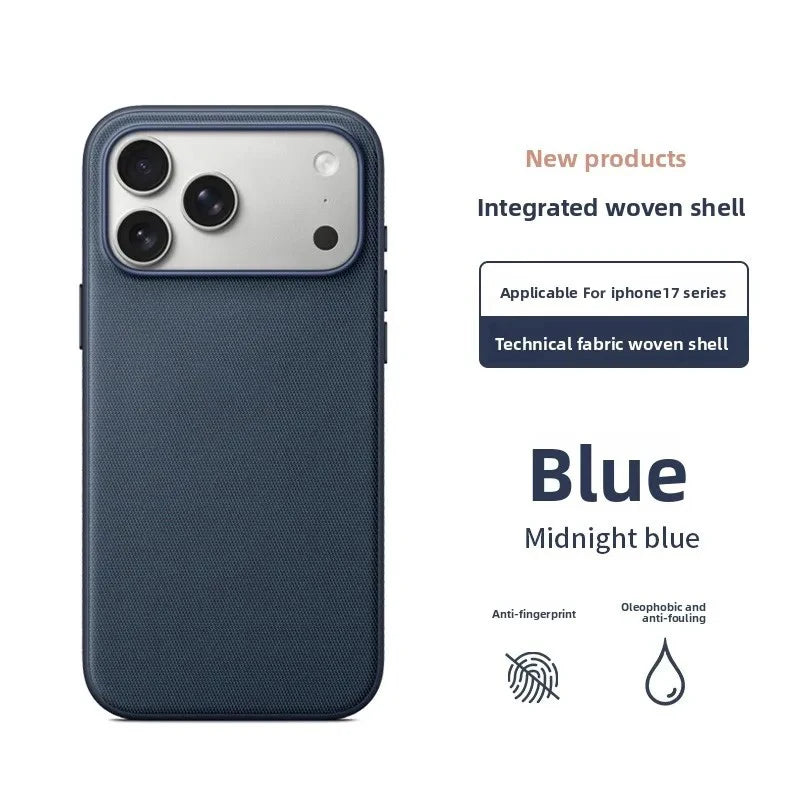 High Quality Original Technology Woven Case For IPhone 17 16 15 14 13 12 Pro Max 11 Official For Magsafe Magnetic Protect Cover