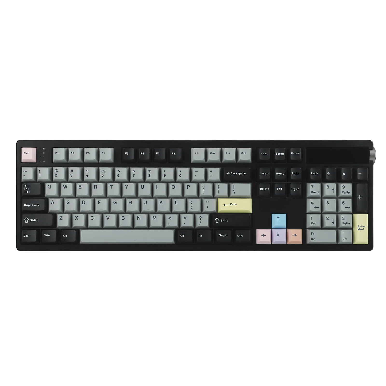 EPOMAKER TH108 PRO 100% Gasket-Mounted Tri-Mode Wireless Mechanical Keyboard RGB Backlight with TFT Smart Display & Knob