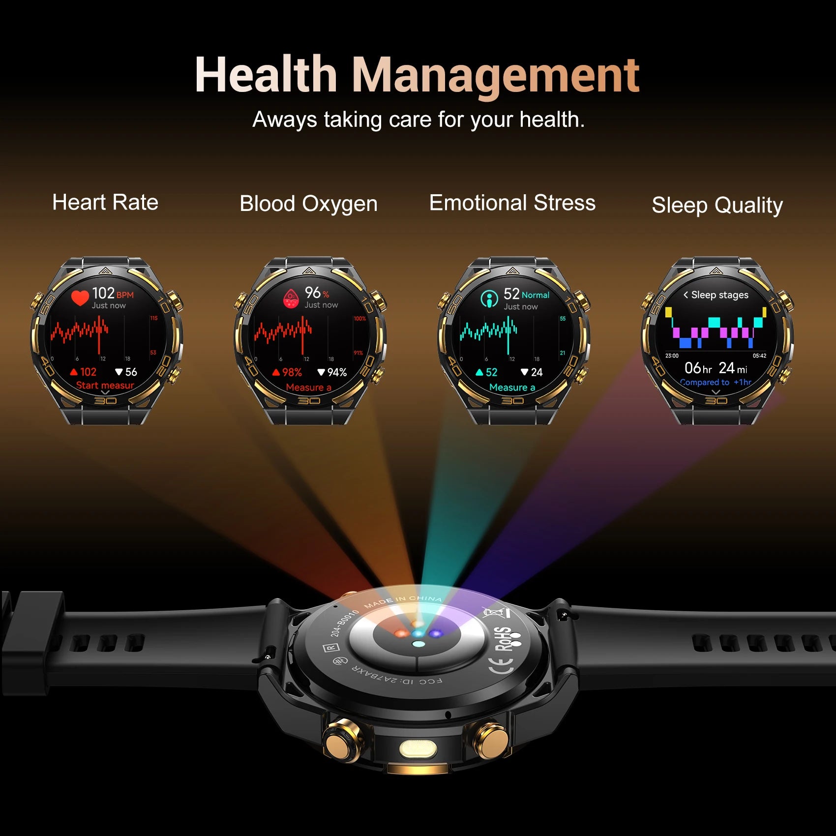 New Blackview W90 Pro GPS Smart Watch 1.43
