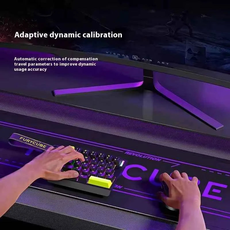 FURYCUBE M30HE Magnetic Switch Gaming Keyboard