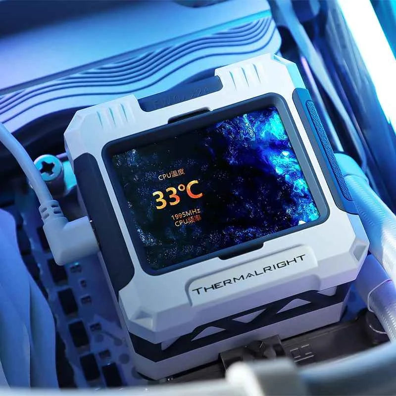 Thermalright FW 240X No fan version, All-in-one, water-cold radiator, 2.4 -inch LCD display