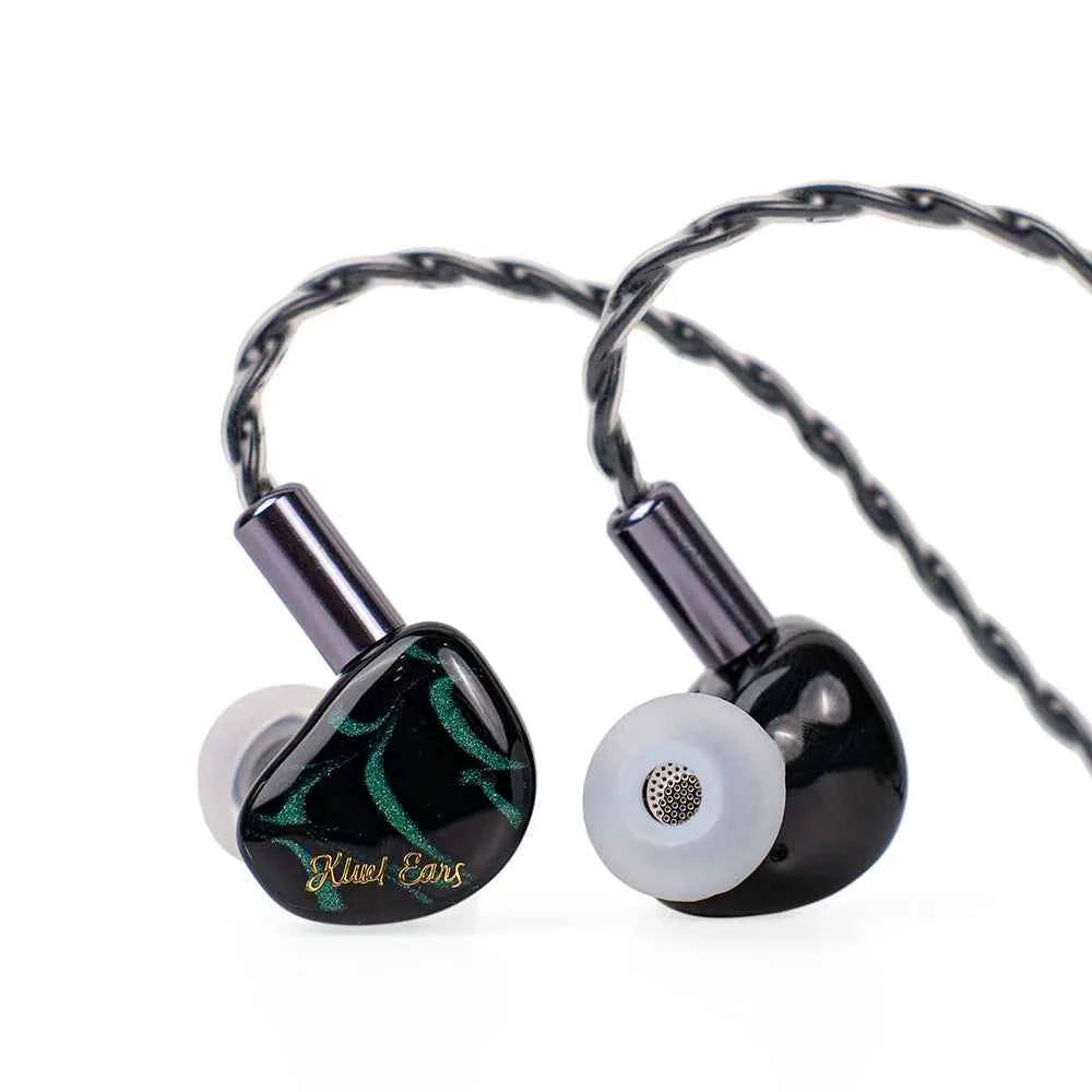 Linsoul Kiwi Ears Cadenza IEM Earphones 10mm Beryllium Dynamic Driver 4-core Braided Copper Cable with Single-ended Termination