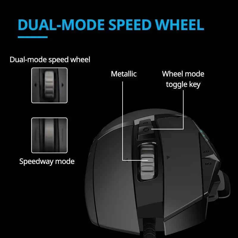 Logitech G502hero Wired Gaming Mouse G502 Esports Machinery Eat Chicken Macro CS Programming Peripheral