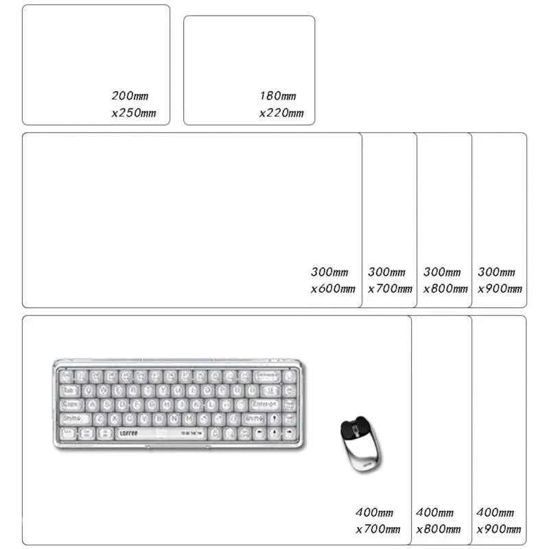 Mouse Pad Non-Slip Large Gaming Rubber Mouse Computer Keyboard Mats Game accessories PC carpet N-NARUTOS Mousepad
