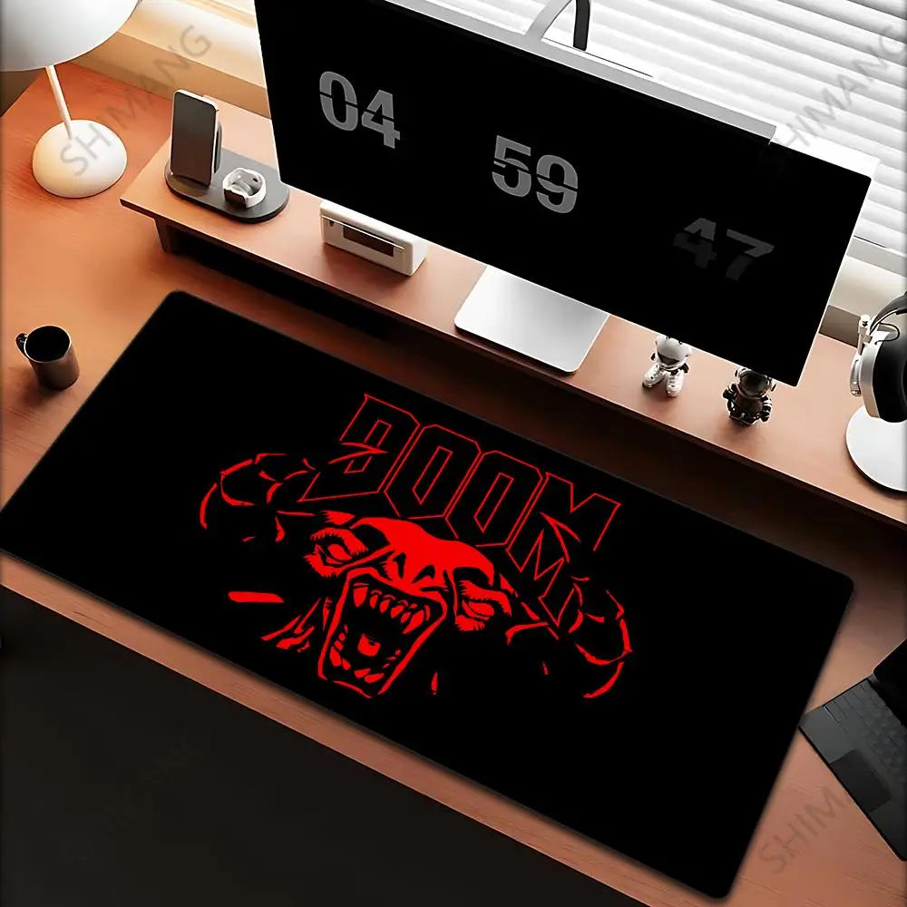 Gaming D-Dooms E-Eternals Mousepad 30x80cm Antislip Rubber Base MouseMat Gamer XXL Mause Carpet PC Thicken Table Pad for E-sport