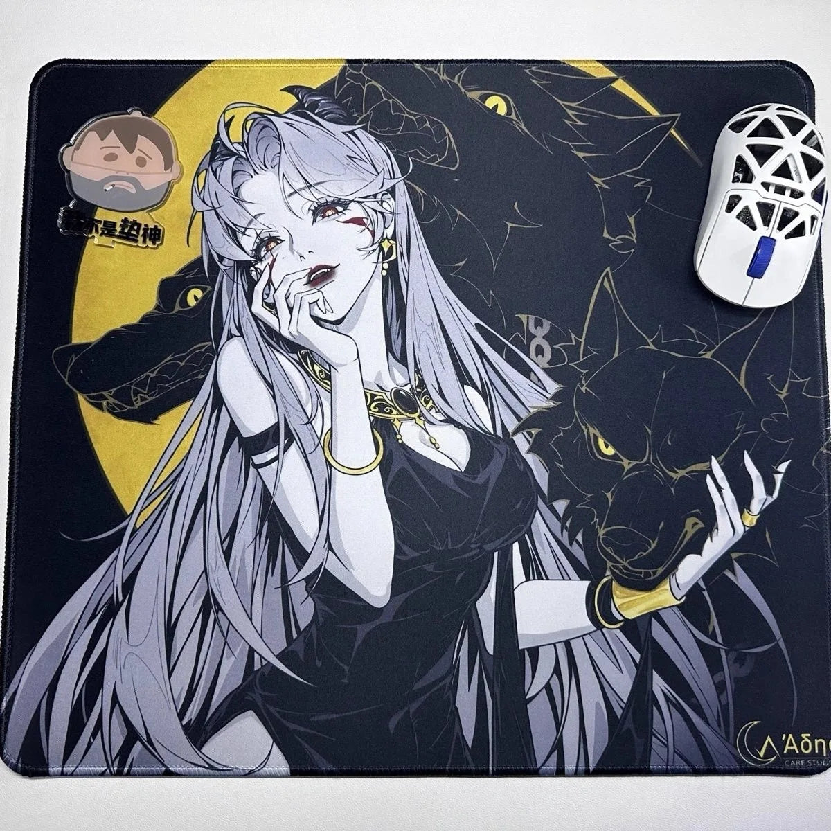 Hot Sale Crescent Care Studio Olympus Series Zeus Hades Poseidon Ares X Mousepad Gaming Mouse Pad FPS PC E-sport Accessories