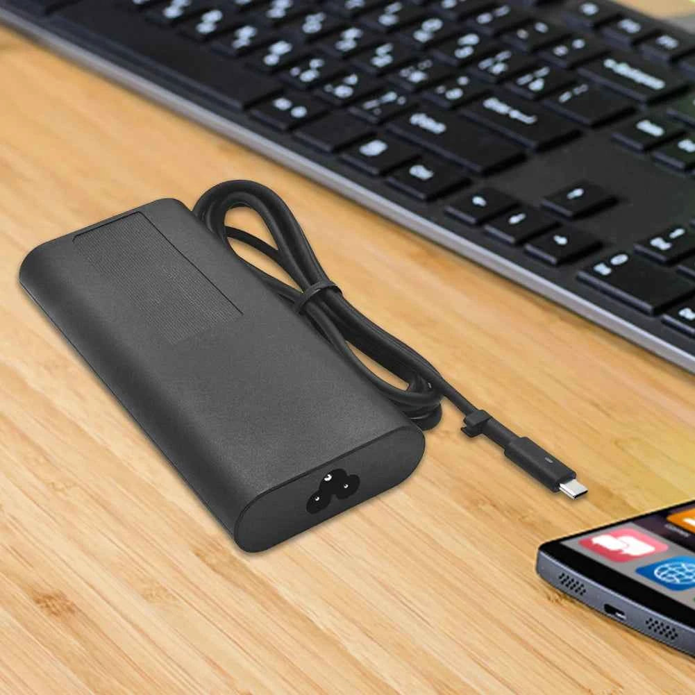 130W USB-C Type C AC Laptop Adapter Power Charger 20V 6.5A for Dell XPS 15 9500 9510 9520 for Dell XPS 17 9700 9710 9720 9730