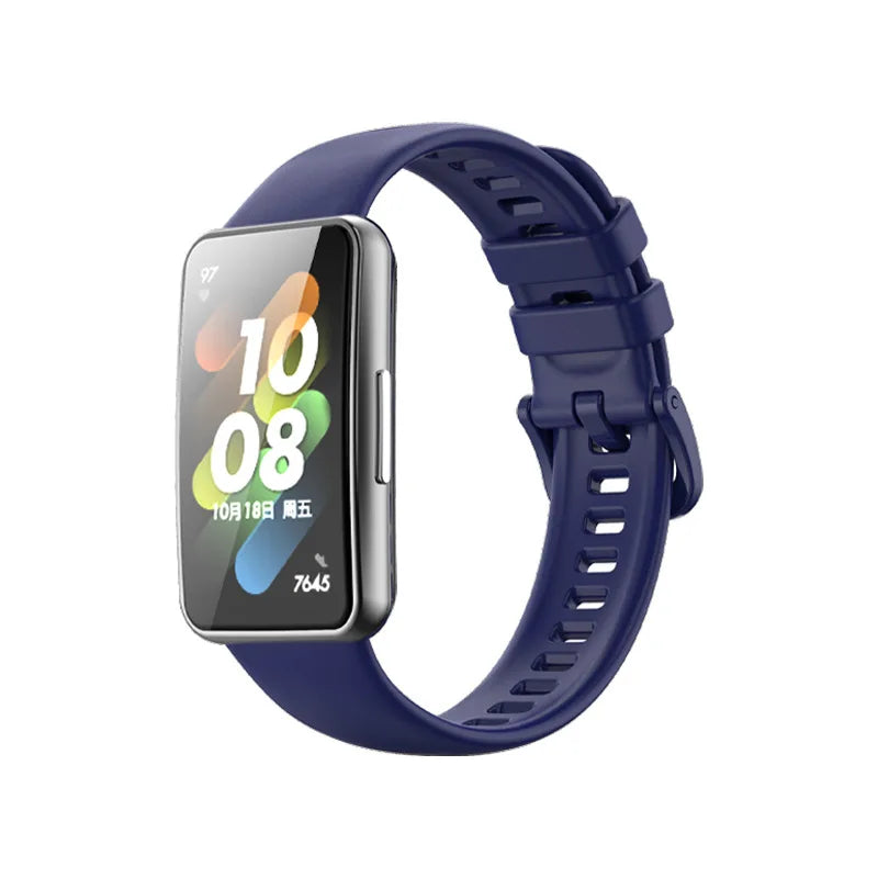 Silicone Strap For Huawei Band 8 Strap Accessories SmartWatch Replacement watchband Wristband correa bracelet for Huawei Band 8