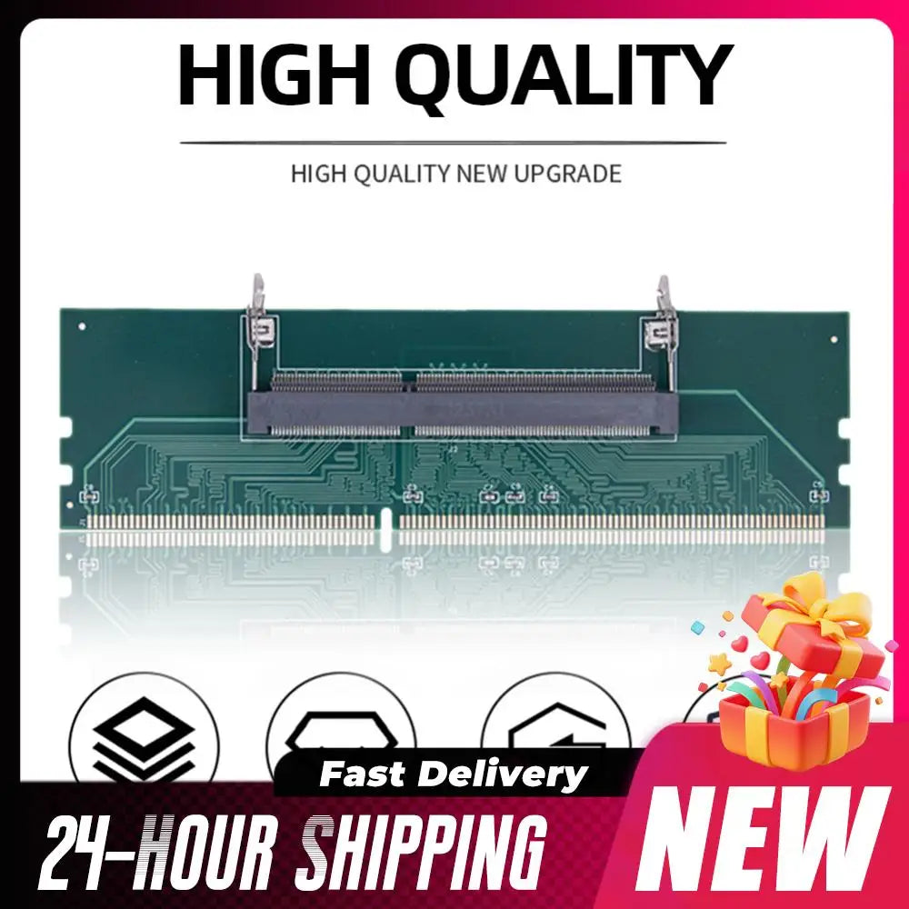 1-5PCS Laptop To Desktop Memory RAM DDR3 DDR4 Memory Adapter Connector Card SO-DIMM To PC DIMM Card DDR3 DDR4 Memory Adapter Sti