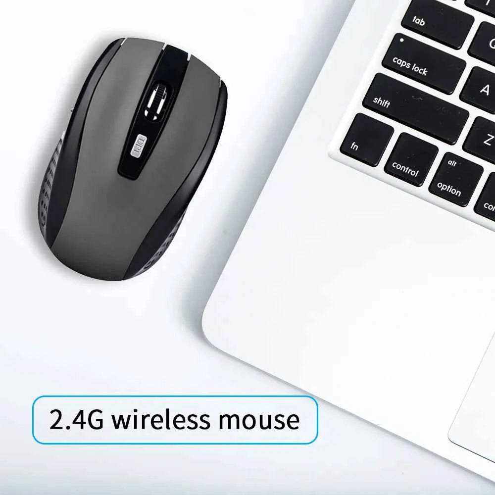 2.4G Wireless Mouse, Optical Wireless Mouse, Slim Mini Noiseless, DPI1600
