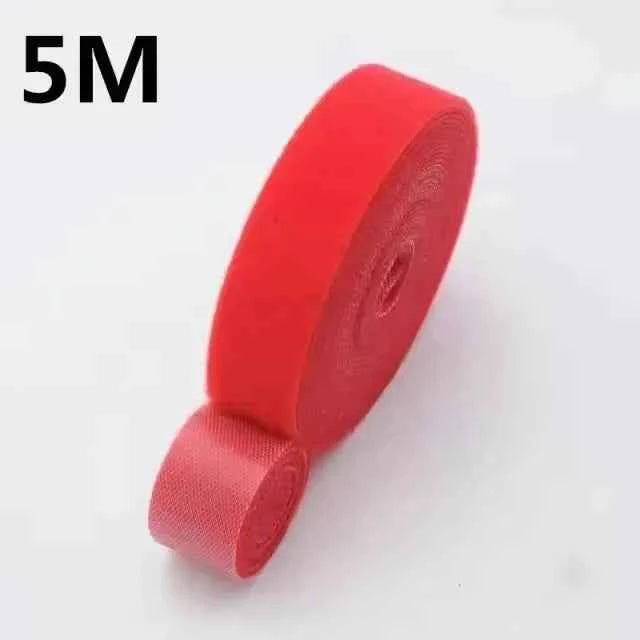 1/5m Cable Organizer Cable Management Wire Winder Tape Earphone Mouse Cord Management Ties Protector for iPhone Xiaomi Samsung
