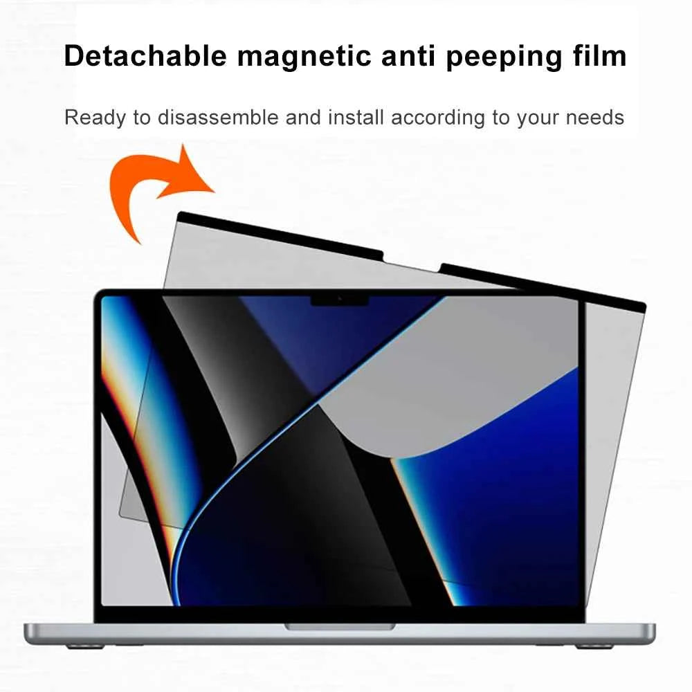 Magnetic Anti-peeping Screen Protector Film For Macbook Neo 2026 Air 13 15 M2 M3 M4 M5 Pro 14 16 Anti-spy Film Privacy Filter