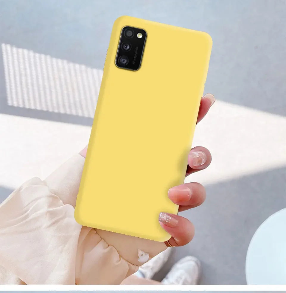 Liquid Soft Silicone TPU Case For Samsung Galaxy S20 S21 S22 S23 Plus Note 20 Ultra S21 FE 5G Back Cover Cases