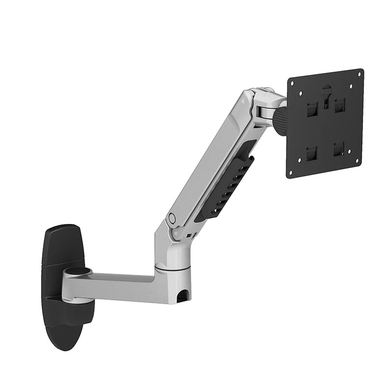 V62W  Wall Mount Aluminum Mechanical Spring Arm Monitor Holder Full Motion LCD LED Monitor Mount Arm Monitor Support