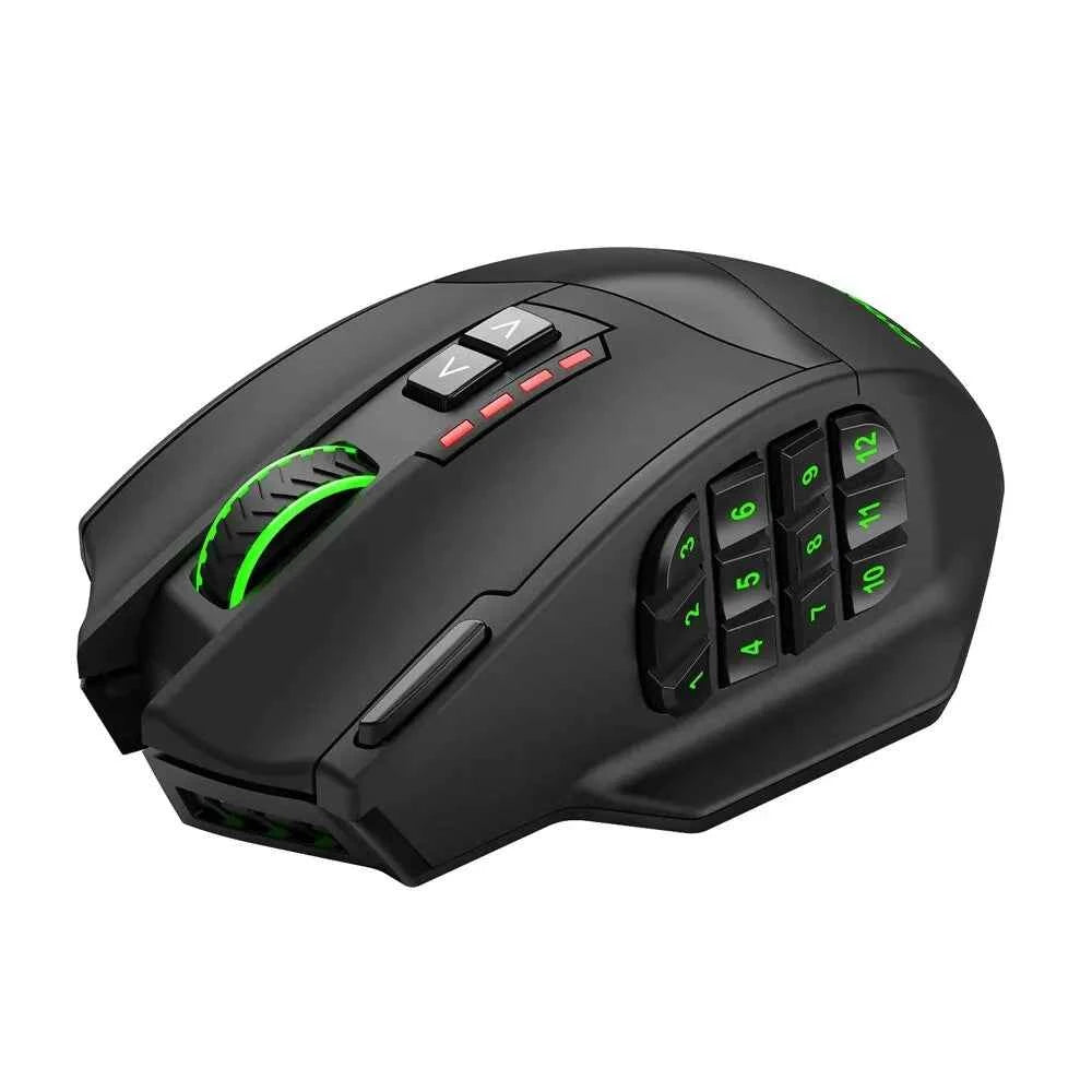 E-YOOSO X-33 RGB USB 2.4G Wireless Gaming Mouse 16000 DPI 16 Buttons Programmable Game Optical Mice for Computer PC Laptop