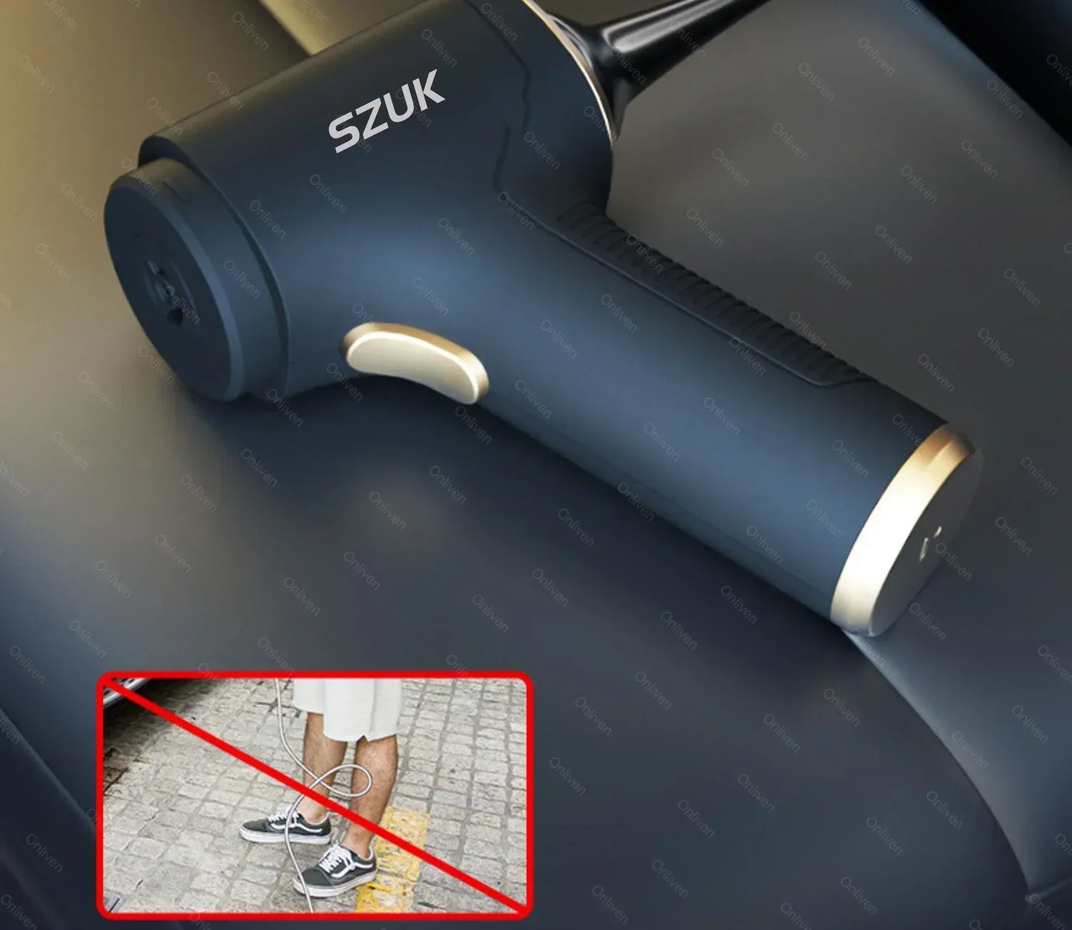 SZUK 17000PA Powerful Vacuum Cleaner Mini Cordless Portable Car Vacuum Cleaner for Home Appliance Handheld Blower Car Cleaner