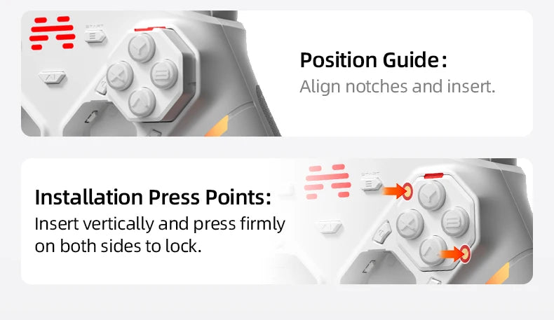 BEITONG PanGu Custom Modular Game Controller Wireless Gamepad Customizable Gaming Controller for PC/NS2/Mobile/Steam