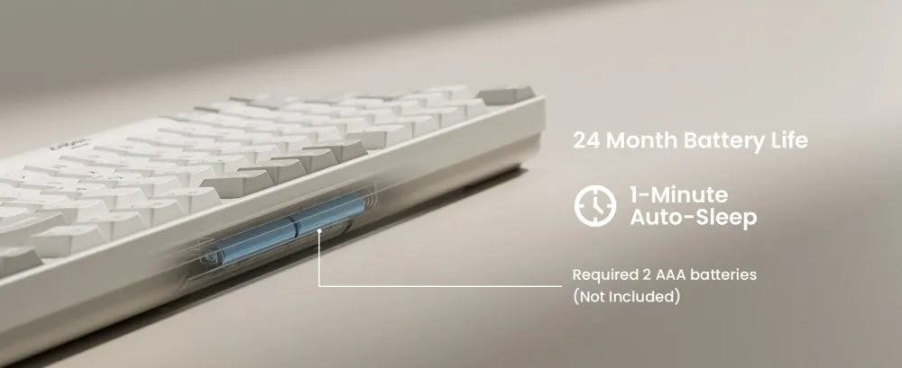 wegear KM3 Wireless Keyboard Mouse Combo 98 keys Full Size Wireless Keyboard Supports Windows/Mac OS for Notebook Laptop