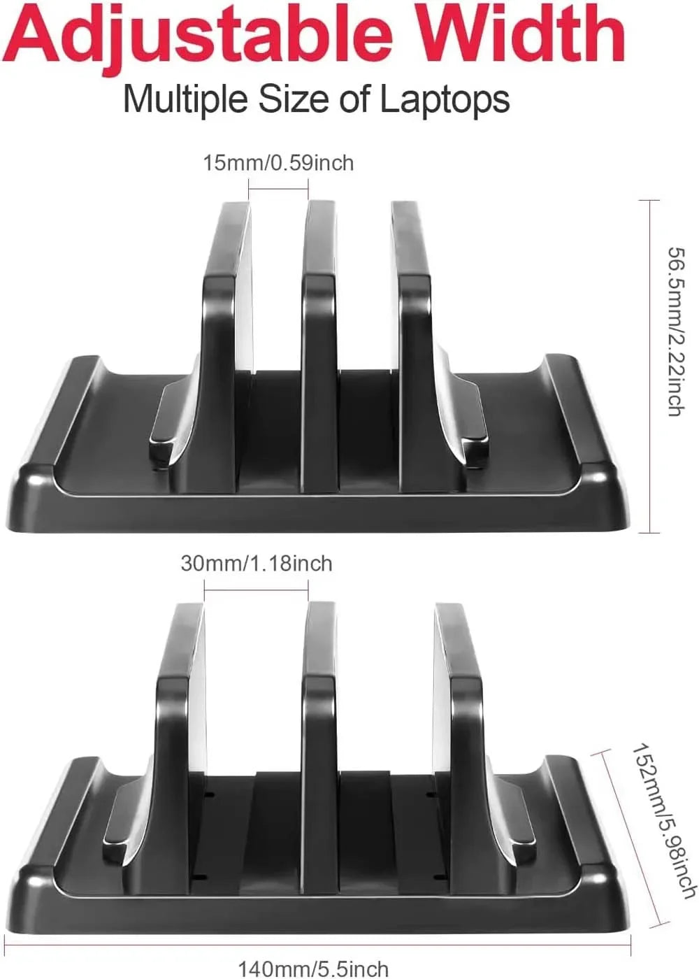Etmakit Dual Laptop Dock Stand - WinSupport Tech