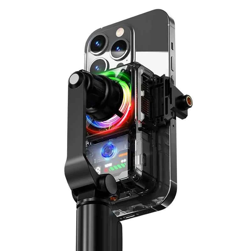 DL23 Semiconductor Phone Cooler Powerful Cooling 2000mAh Temperature Control Digital Display Dual Live Streaming Mount Holes