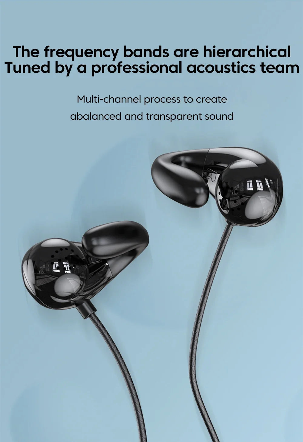 Type C Over-ear Wired Headphones With 3.5mm Ear Clips Non-inferior Earphones Wireless Control With Microphone Limited Editio