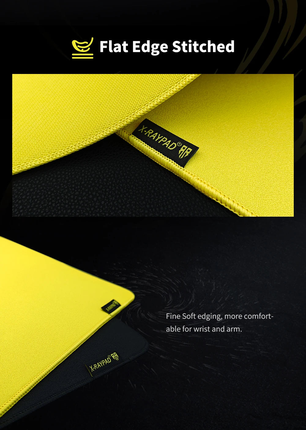 360x300x4mm X-Raypad Aqua Control Plus V2 Gaming Mouse Pads – YellowBee AC+V2