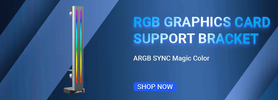 JEYI Graphics Card Brace GPU Support Bracket, IBrace-8 Universal Video Card VGA Graphics Card Holder Desktop PC Case