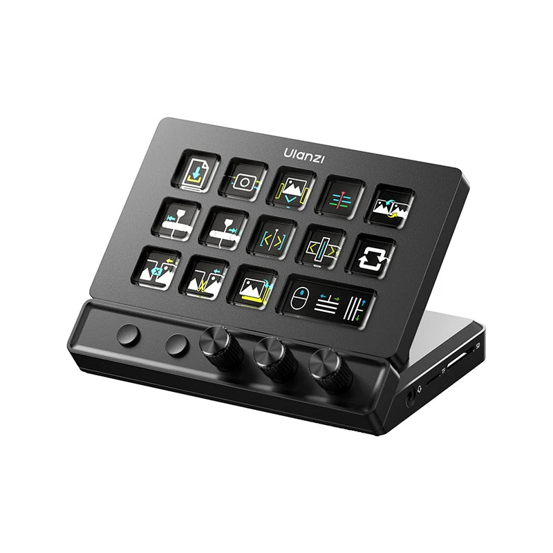 Ulanzi D200X All-in-One Creative Deck Desktop Control Hub for Video Photo Post-Processing Console Ecosystem Smart Lighting