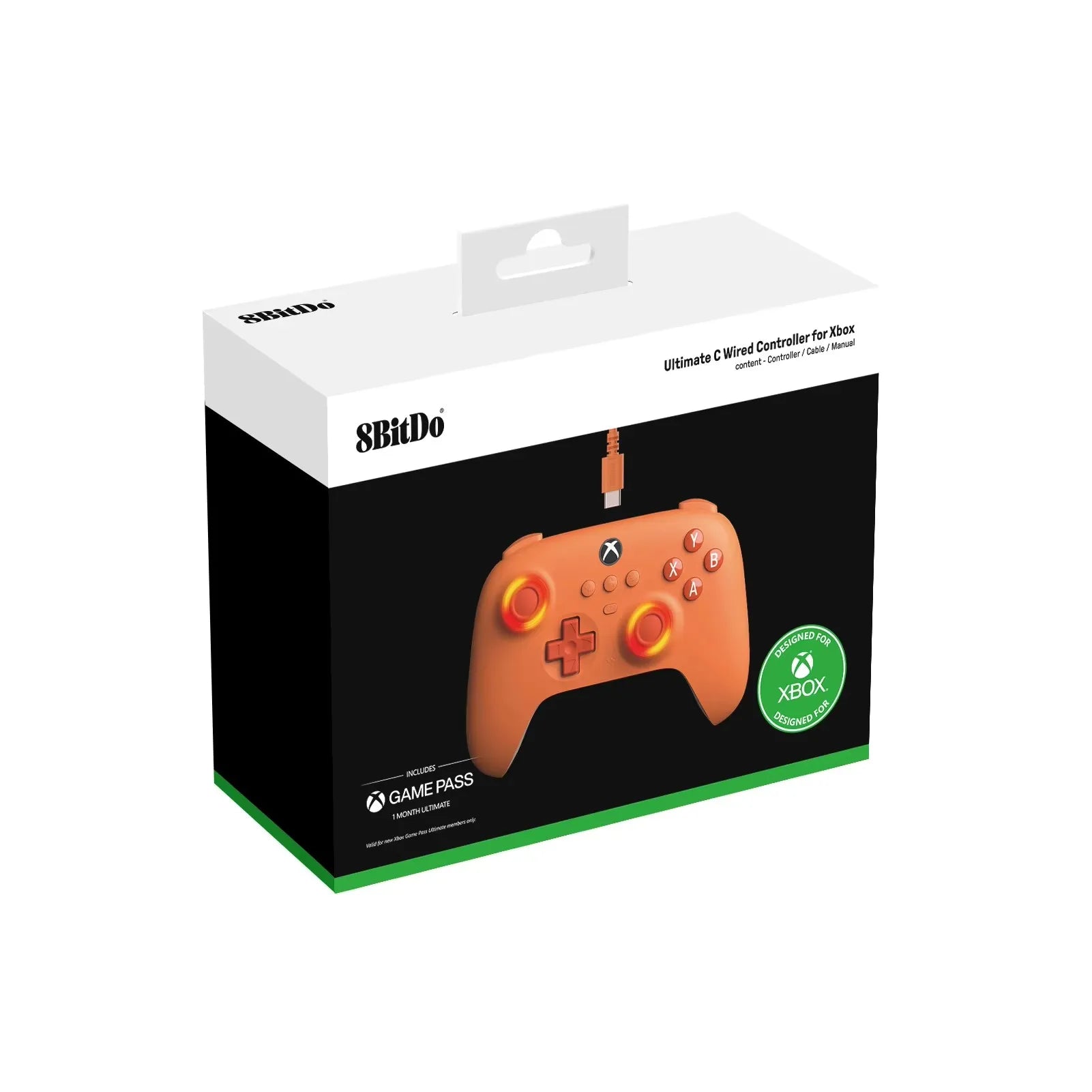 8BitDo Ultimate C Wired Controller Hall Effect Joysticks USB Gamepad with for Xbox Series X/S, Xbox One and PC Windows 10/11 - WinSupport Tech